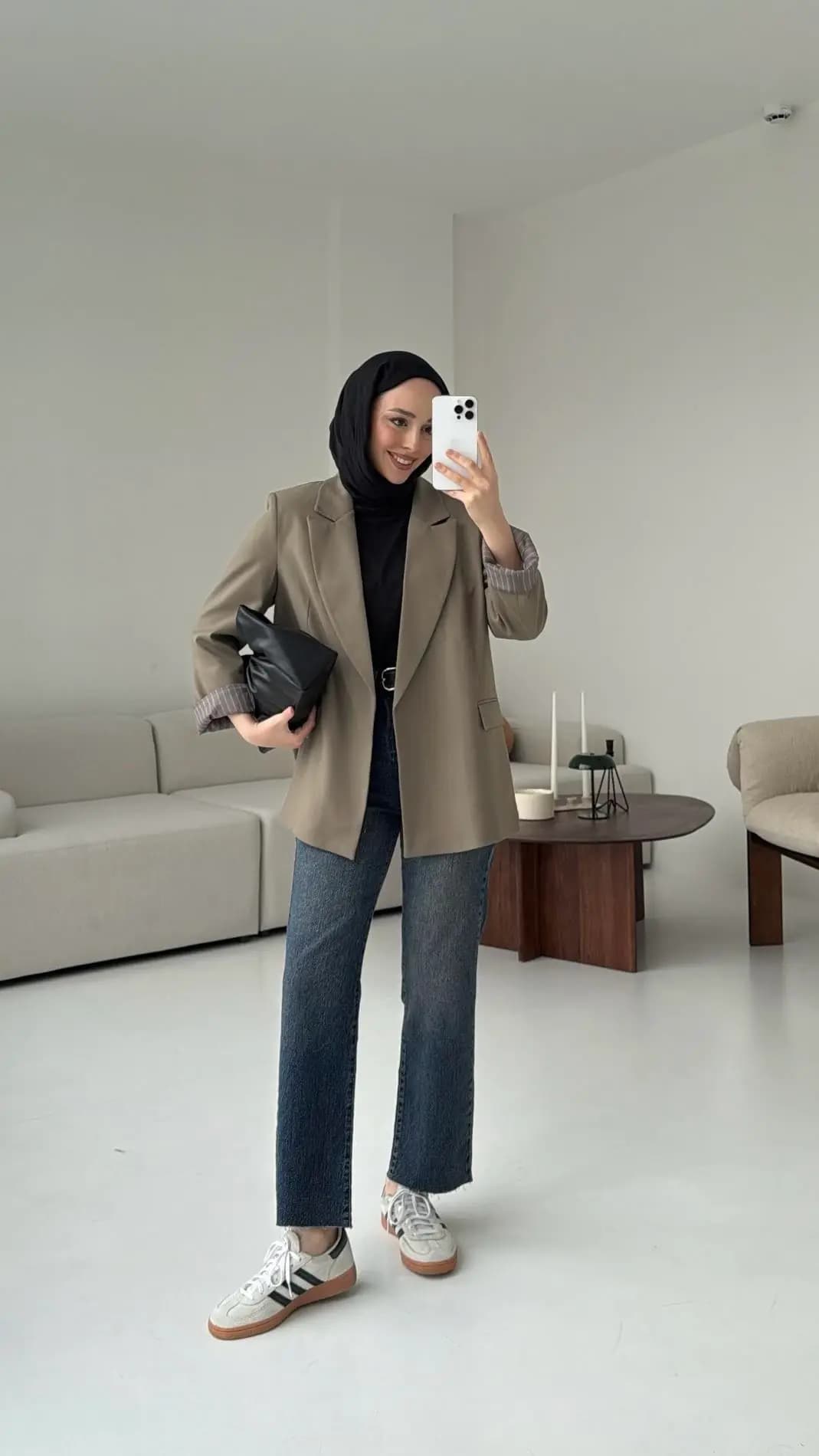 Haki Blazer Ceket
