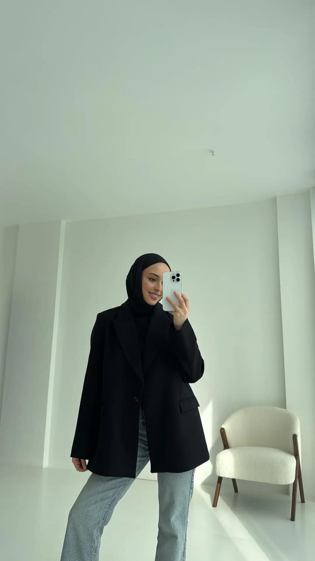 Siyah Blazer Ceket