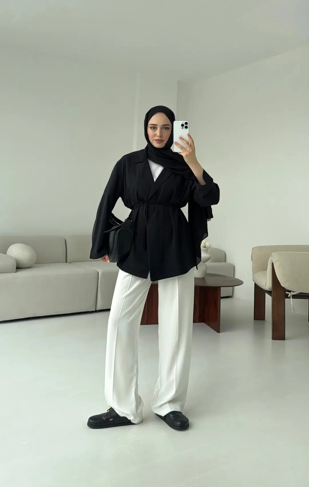 Tencel Ceket Siyah