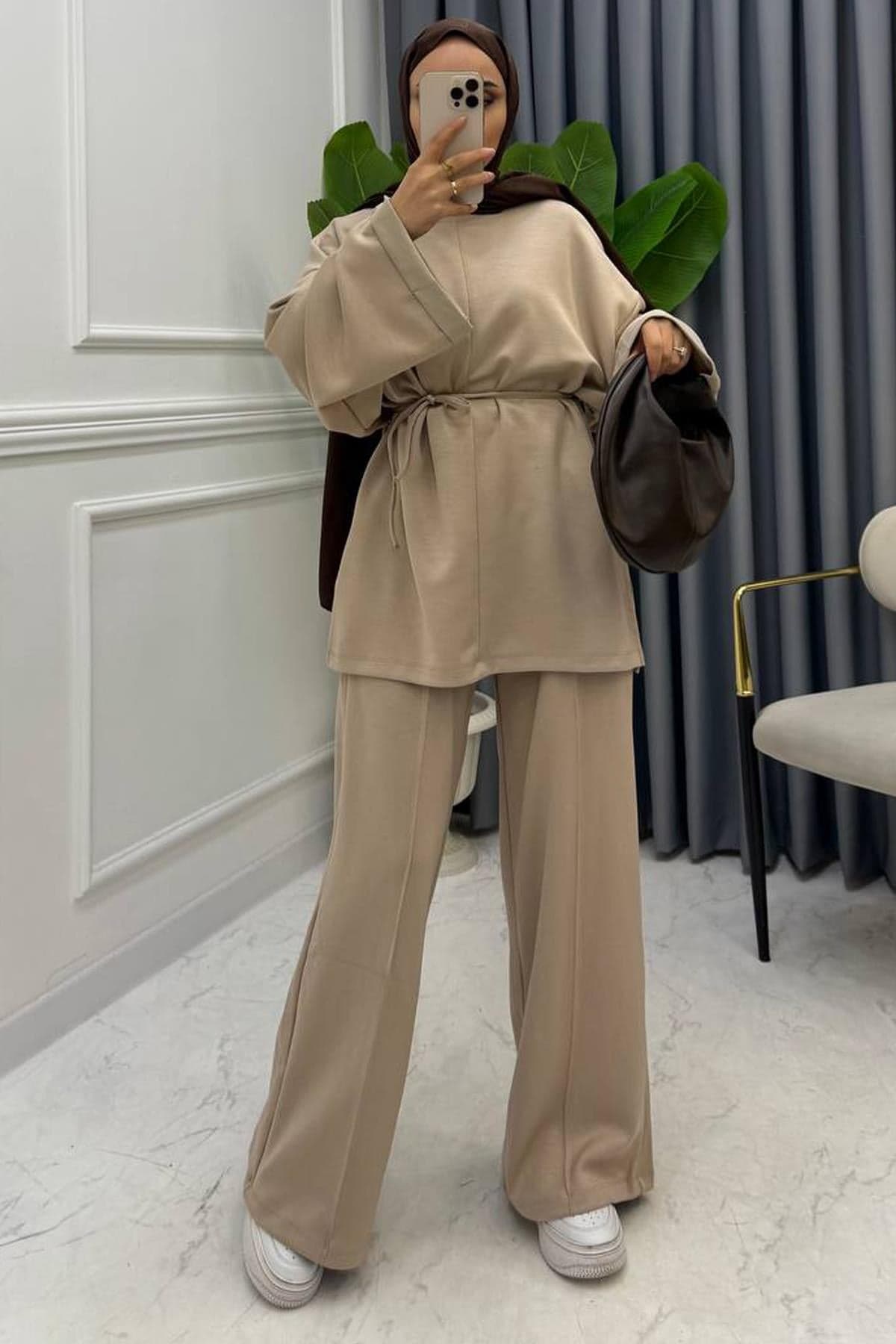 SİENA İKİLİ TAKIM BEJ